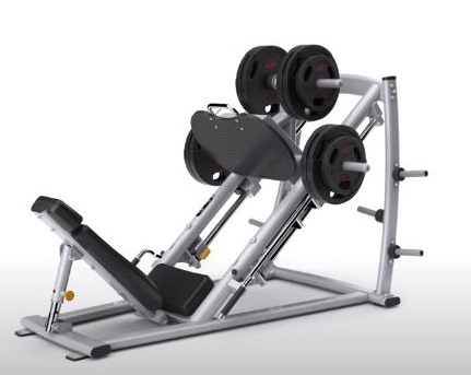 Hammer Strength leg press weight without plates